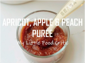 Apricot, Apple & Peach Puree
